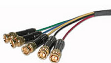 Plenum-Rated Component Video Cable with 5-BNC